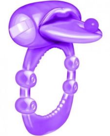 Xtreme Vibe Pierced Tounge Purple Ring