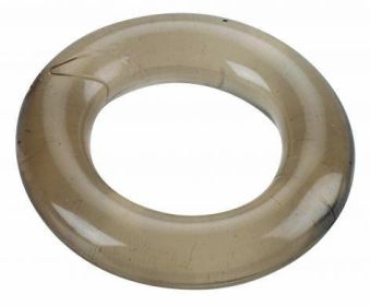 Elastomer Relaxed Fit Cock Ring - Black